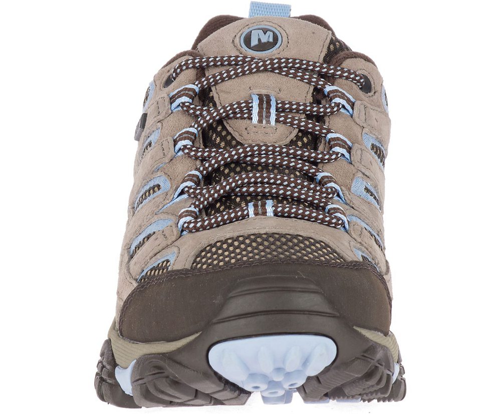 Merrell Hiking Shoes Grey - Moab 2 Waterproof - Womens 23QRICHJD